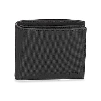 LACOSTE portemonnee Men's Classic Billfold Coin Wallet Noir zwart