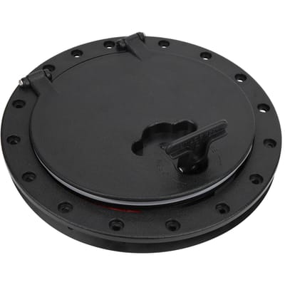 Boot Afsluitbaar Luikdeksel Rond Cirkelvormig Type Deksel Waterdicht Kajak Accessoires Met Opbergtas 8 Inch