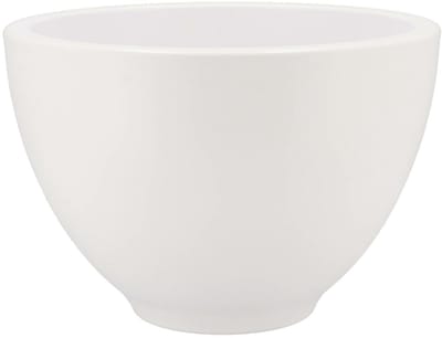 DK Design Bloempot/plantenpot - Vinci - wit mat - voor kamerplant - D21 x H31 cm