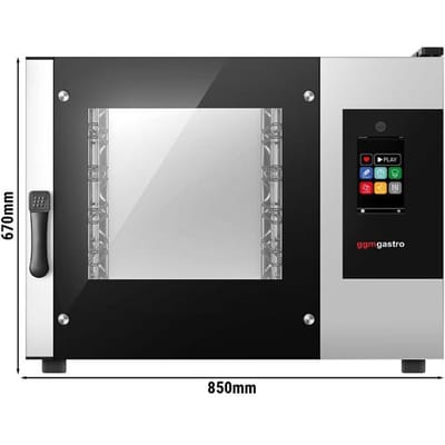 GGM Gastro Bäckerei-Kombidämpfer - Touch - 4x EN 600x400 - inkl. Waschsystem