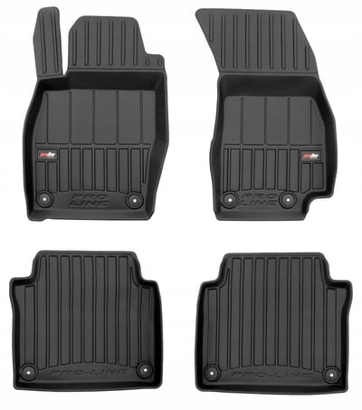 Frogum Audi A8 D5 vanaf 2017 - Automatten Set (4-delig) - TPE Rubber - 6 cm Hoge Rand - Niet voor Long versie