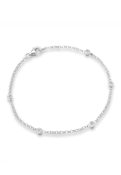 Elli Dames Armband met kristal - 925 Sterling Zilver