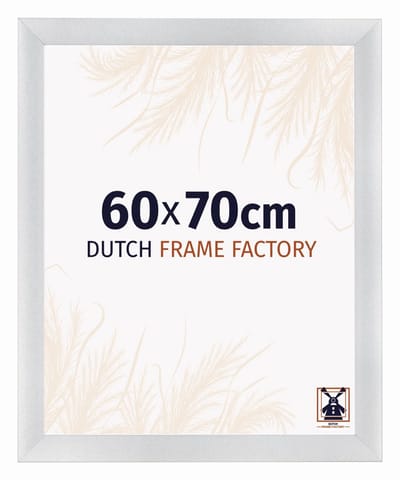 Fotolijst 60x70 cm - MDF - Zilver Mat - Praag