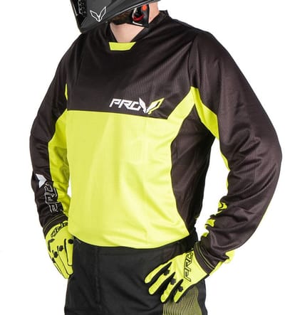 Cross shirt HOLESHOT GEEL