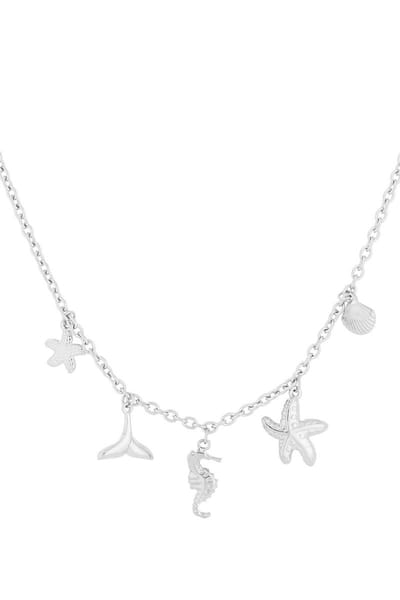 Bijoutheek Collier Bedels Zee Island Dream Zilver