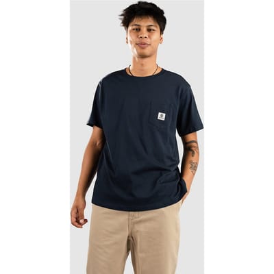 Element Basic Pocket Label T-Shirt blauw