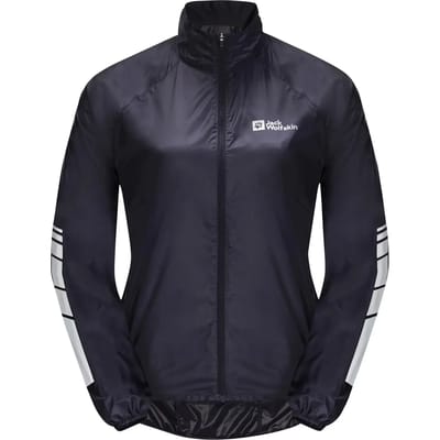 Jack Wolfskin Morobbia Wind Jas Zwart XL Vrouw