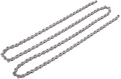Dailygoods- Fiets Ketting 21/24/27 Speed - Staal - Lichtgewicht - Schokbestendig - Antiroest - Duurzaam - Fietschain