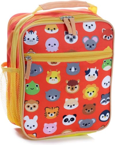 Puckator - Kinder koeltas - Kinder rugzak - Adoramals - Diverse dieren - 21x10x26 cm
