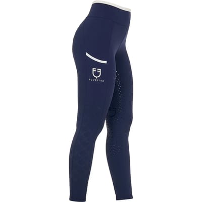 Vrouwelijke full grip rij leggings met decoraties Equestro