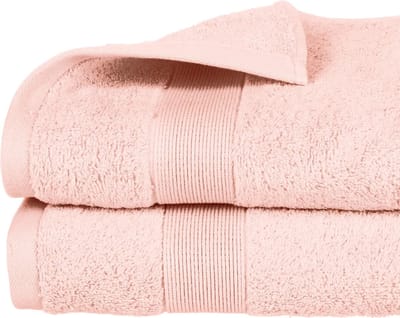 Livetti Badhanddoek Handdoek Shower Towel - Bath Towel 70x130cm - Roze