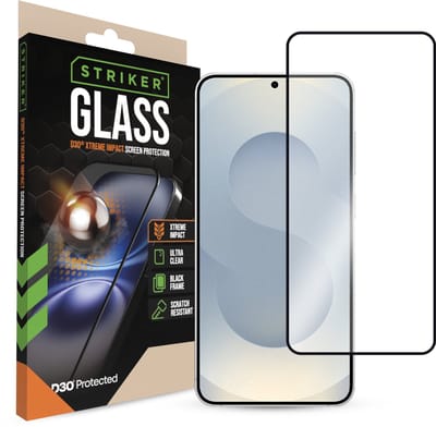 Striker Screenprotector geschikt voor Samsung Galaxy S26 Plus Glazen | Striker Xtreme Impact Screenprotector - Case Friendly