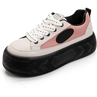 Retro Broodschoenen Dames Lente Nieuwe Dikke Zool Verhoogd Lelijk Schattig Casual Sportschoenen 40