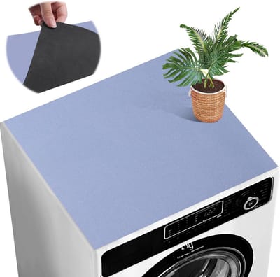 Antislip Wasmachine Onderlegger XL 60x60 cm - Universele Beschermmat voor Wasmachines en Droogkasten