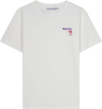 AMBIQUE - Wayne T-Shirt - 103 Ecru - Maat 146/152