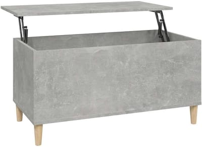 Moderne Salontafel 90x45 cm in Betonlook voor Woonkamer