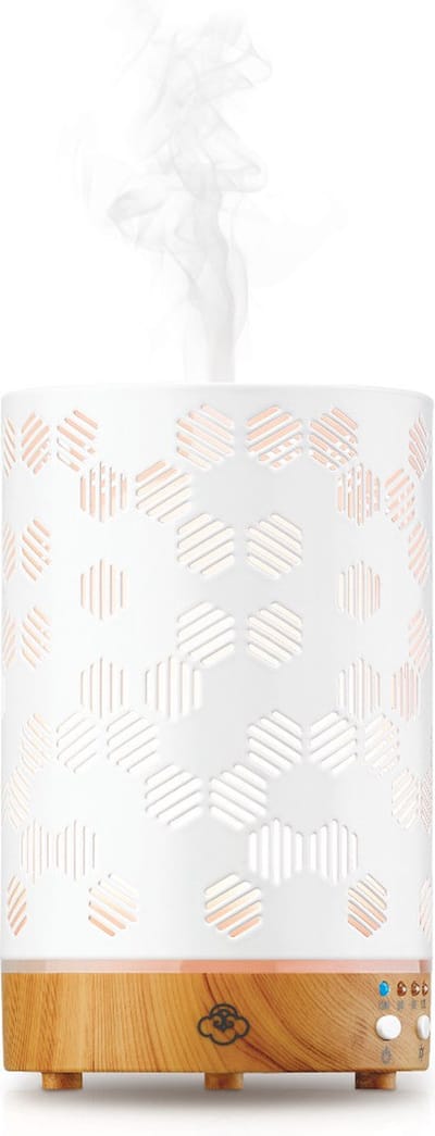 Serene House Ultrasonic Diffuser Honeycomb White 90ml - Aromatherapie