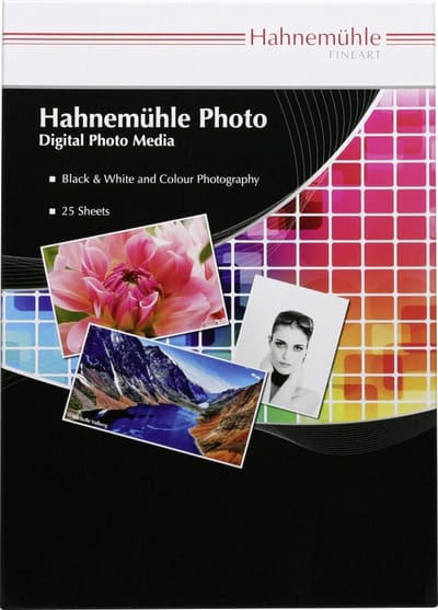 Hahnemühle Digital FineArt Photo Glossy - Glossy - 265 micron - bright white - A4 (210 x 297 mm) - 260 g/m² - 25 sheet(s) fine art photo paper