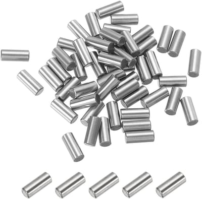 Metalen stiften - Bevestigingspennen - Meubels repareren - Roestvrij staal - 100 stuks - Zilverkleurig
