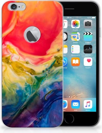 Hoesje maken Apple iPhone 6 Plus | 6s Plus Watercolor Dark