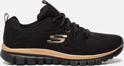Skechers Graceful Get Connected Dames Sneakers - Zwart