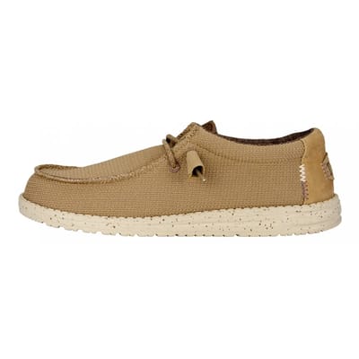 HEYDUDE Wally Sport Instappers bruin Canvas - Maat 44