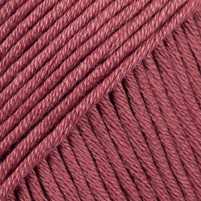DROPS Muskat Uni Colour - 87 granaatappel - Katoen Garen