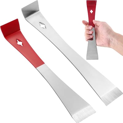 2 stuks Roestvrijstalen Bijenkorf Schraper - Frame Lifter en Schraper - Essentieel Imkers Gereedschap-Belle's product