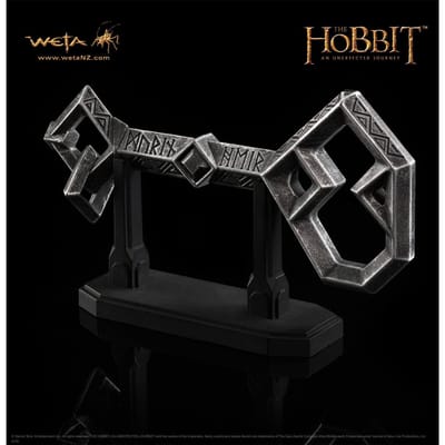 WETA Workshop The Hobbit Replica 1/1 Key to Erebor 13 cm Replica: 1/1