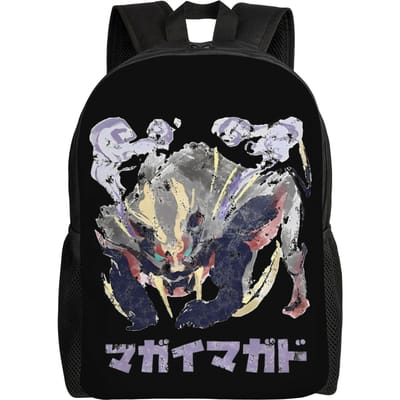Monsters Hunters Rugzak Student Unisex collage Lichtgewicht Rugzakken Polyester Nieuwigheid Schooltassen Reisontwerp Rugzak as picture