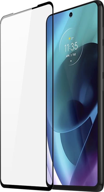 Dux Ducis Screen Protector - Geschikt voor Motorola Moto G71 Screen Protector - Dux Ducis Full-Cover Tempered Glass - Zwart