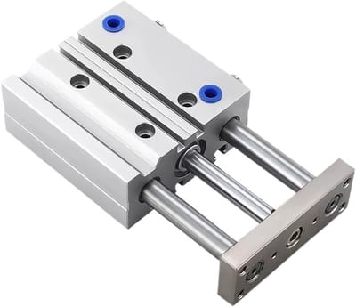 Geleidingscilinder Drie Assen - Lineaire Beweging Cilinder - Industriële Automatisering - Geïntegreerde Magneet - 400mm Slag