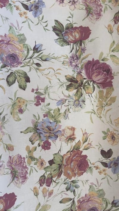 Dubbelbreed bloemen behang 105605
