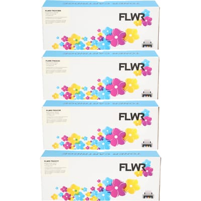 FLWR - Toners / Brother TN-243 / zwart en kleur / Geschikt voor Brother