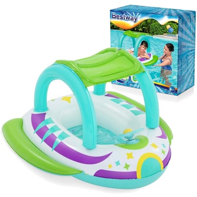 Bestway Opblaasbare Dierenfiguren Bad en Zwembad Assorti Kleur +4 Maanden Strand en Zwembad 34030