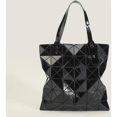 Niche Honderd Zes Ruit Geometrisch Ruit Mode Licht Handtas Mode Honderd Honderd Draagtas Vrouw zwart