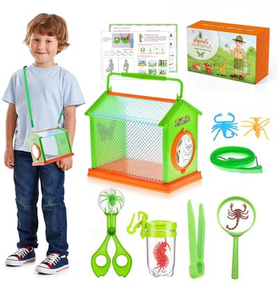 Dailygoods- Outdoor Explorer Kit voor Kinderen - Avontuurlijke Speelset - Buiten Spelen - Educatief Speelgoed - Ontdekken - Creatieve Activiteiten - Verkenningsset