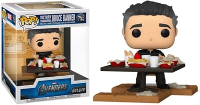 Funko POP! Deluxe Marvel Avengers-Victory Shawarma Bruce Banner (Amazon Exclusive) (Diversen) Nieuw
