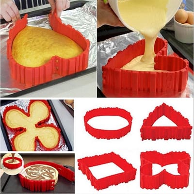 *** Bakvorm - Bake Snake - Alle Mogelijke Vormen - Cakevorm - Taartvorm - Tulband- Creëer de perfecte taart van Heble® ***