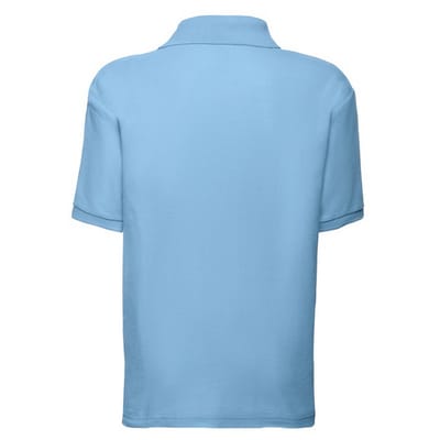 Fruit of the Loom Kinder/Kinder 65/35 Poloshirt (Hemelsblauw)