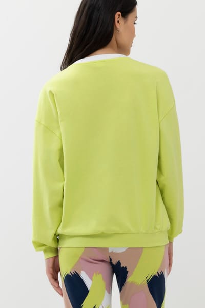 Mey Sweater Kristy Dames 17478 382 limoncello XS