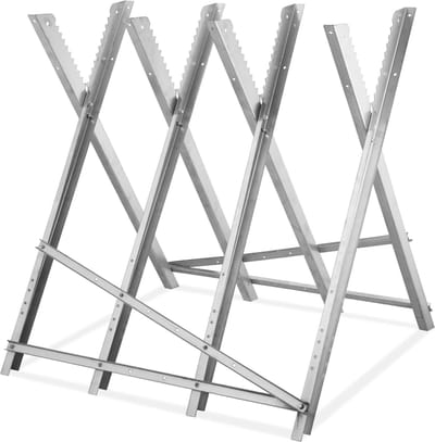 zaagbok - staal - 82x83x80 cm - inklapbaar - 150 kg