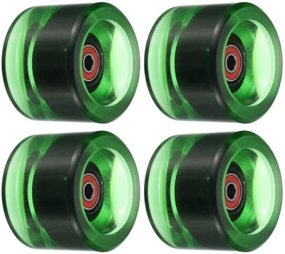 Longboard Wielen - Cruiser Wielen - Outdoor Sporten - Zachte PU Constructie - 70 mm 78A - Helder Blauw
