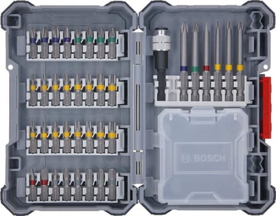 Bosch Professional 40-dlgs. Boorbitset (Pick and Click, extra harde schroefbits, met universele houder