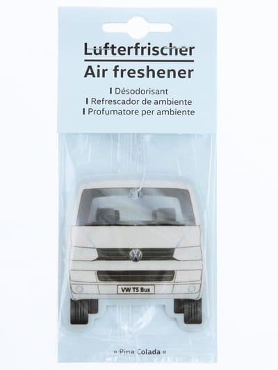 VW T5/T6 Bus luchtverfrisser vooraan diverse geuren - Volkswagen licentie (Piña Colada)