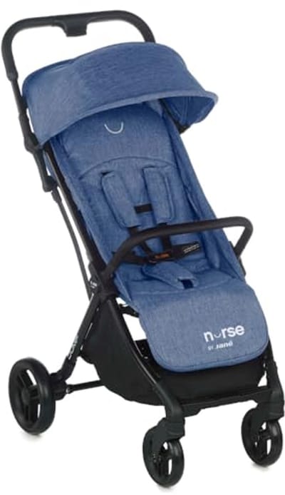 Kinderwagen - Reiswieg - Onderweg - Automatisch inklappen - Tot 22 kg - Blauw