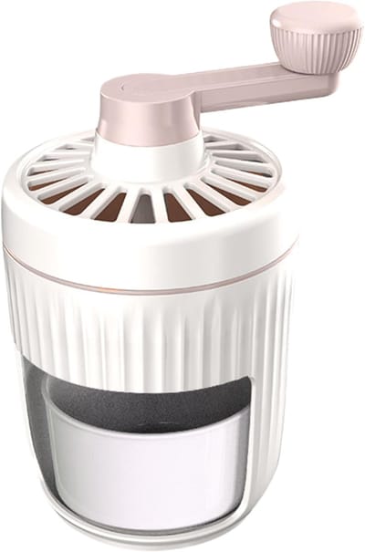 IJsmachine Handmatig - Crushed Ice Maker - Zomerse Drankjes Maken - BPA-vrij Roestvrij Staal - 23 x 13 cm