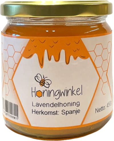 Lavendelhoning 450g Spanje Honingwinkel (vloeibaar)