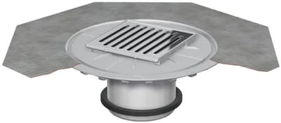 ACO Opzetstuk AV-Selecta 148x148/K3/ Kunststof/Roest V2A vergrendelbaar, 5141.91.22
