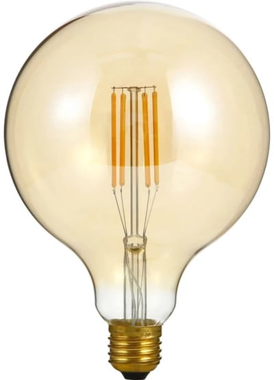 SPL E27 LED Globelamp | 7W Goud 2200K 220V/240V 922 | 360° Dimbaar